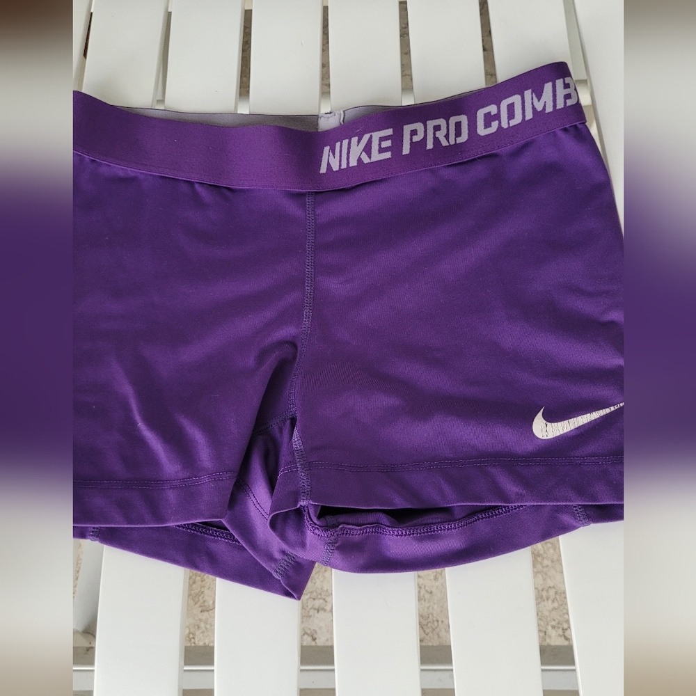 Nike Dri-FIT Pro Combat Purple Gear